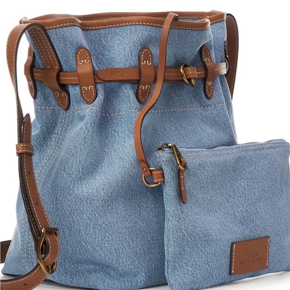Ralph Lauren Polo Denim Purse